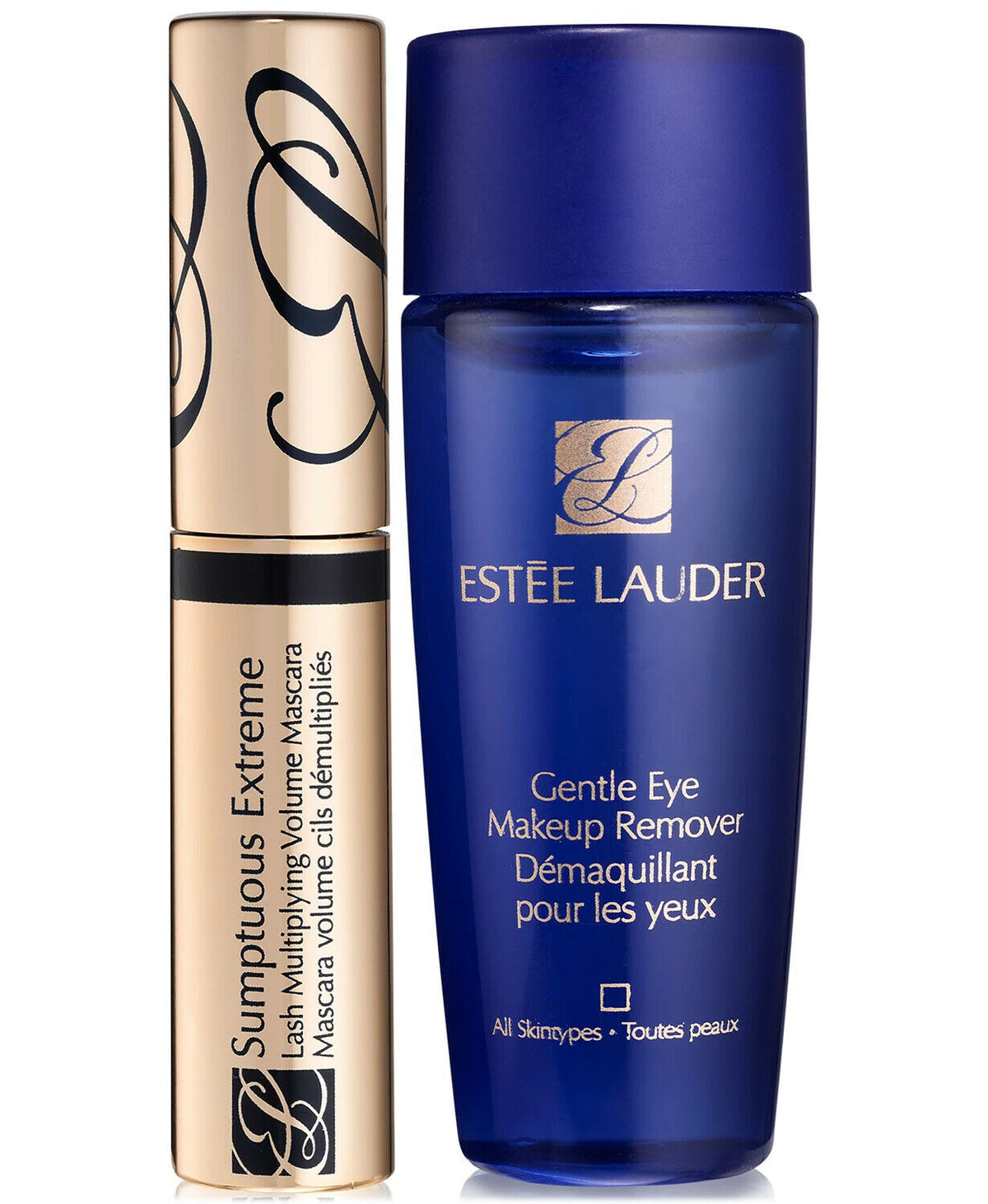 Set Estee Lauder demachiant de ochi si rimel waterproof