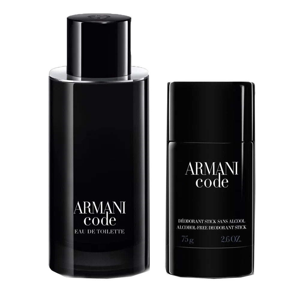Set Giorgio Armani Code apa de toaleta barbati 125 ml si deodorant stick 75 g