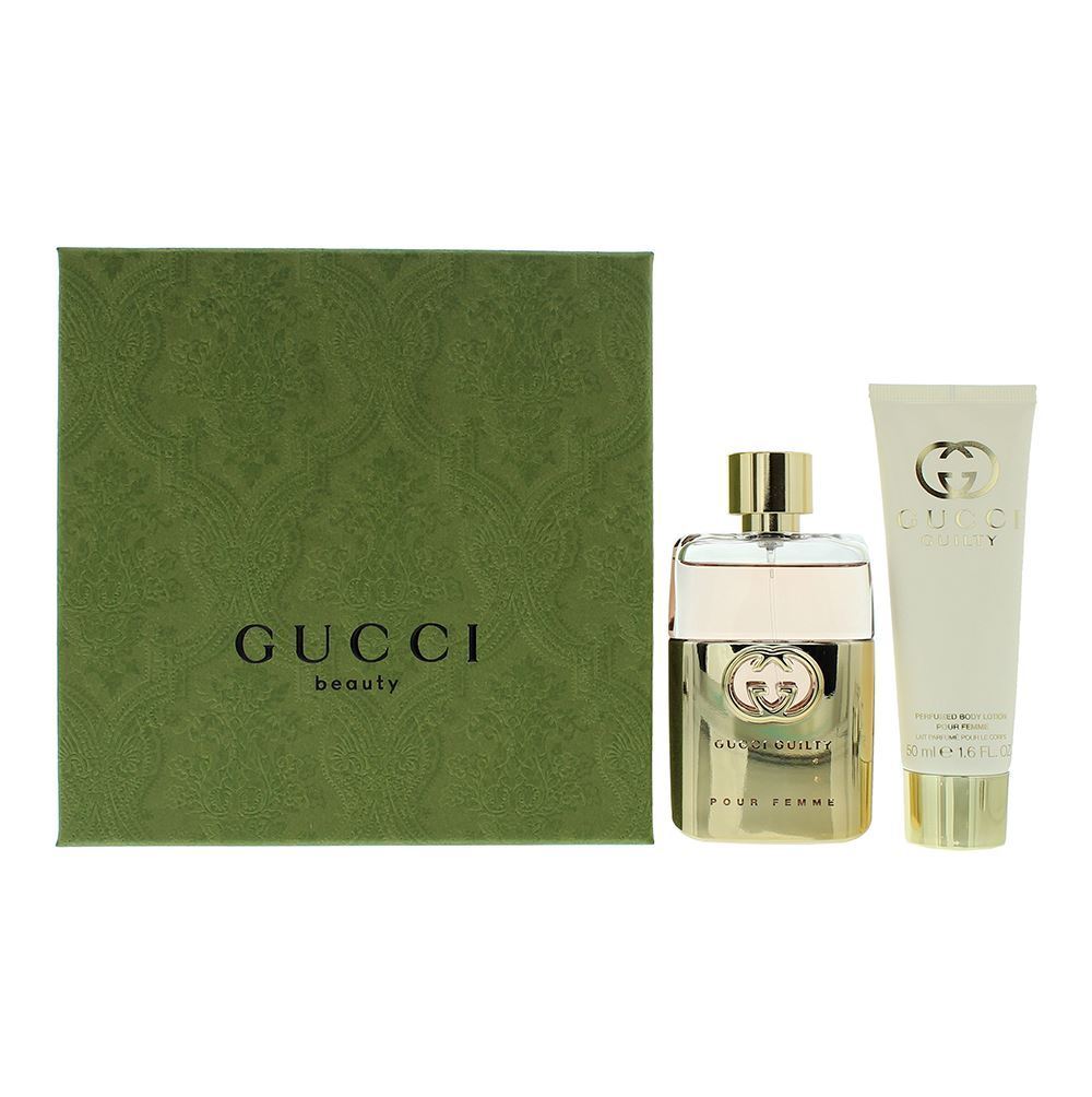 Set Gucci: Guilty, Eau De Parfum, For Women, 50 ml + Guilty, Moisturizing, Body Lotion, 50 ml