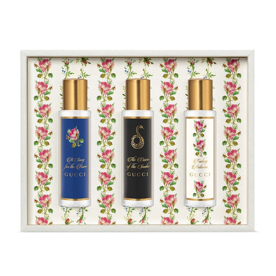 Set Gucci: The Alchemist's Garden - A Song For The Rose, Eau De Parfum, For Women, 15 ml + The Alchemist's Garden - The Voice Of The Snake, Eau De Parfum, For Women, 15 ml + The Alchemist's Garden - Fading Autumn, Eau De Parfum, For Women, 15 ml