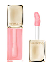 Set Guerlain KissKiss Bee Glow: ulei de buze 258 Rose Glow 9.5 ml + balsam de buze 258 Rose Glow 3.2 g