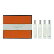 Set Hermes: Un Jardin Sur Le Nil, Eau De Toilette, Unisex, 15 ml + Un Jardin Sur Le Toit, Eau De Toilette, Unisex, 15 ml + Un Jardin Sur La Lagune, Eau De Toilette, Unisex, 15 ml + Le Jardin de Monsieur Li, Eau De Toilette, For Women, 15 ml