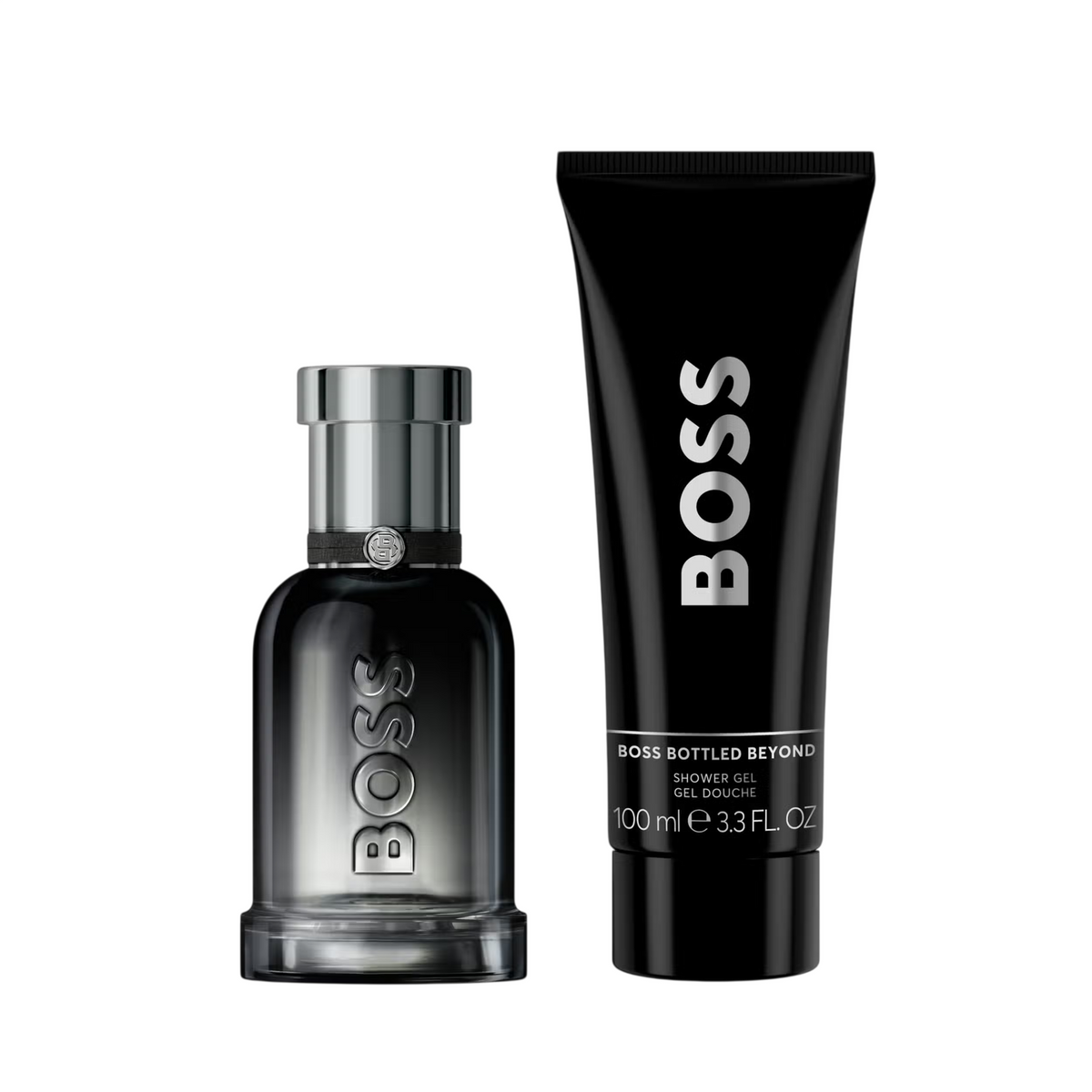 Set duo Hugo Boss Boss Bottled Beyond apa de parfum 50 ml + gel de dus