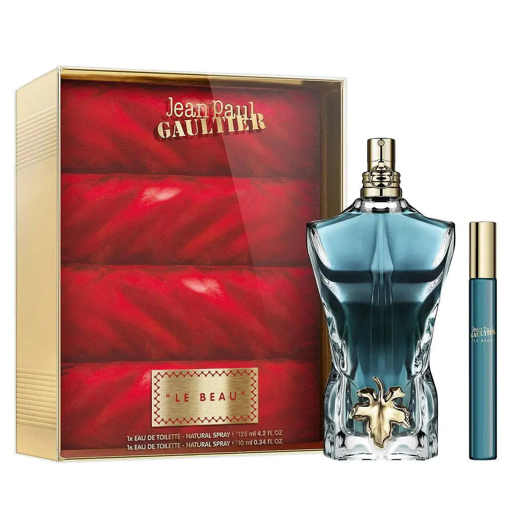 Set Jean Paul Gaultier Le Beau: Eau de Toilette pentru barbati 125 ml si miniatura 10 ml Jean Paul Gaultier