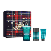 Set Jean Paul Gaultier Le Male: apa de toaleta barbati 125 ml, deodorant stick 75 ml si balsam dupa ras 75 ml