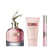 Set Jean Paul Gaultier Scandal: apa de parfum femei 50 ml, miniatura 6 ml si lotiune de corp 75 ml