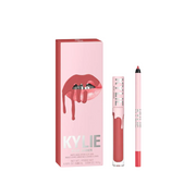Set Kylie Cosmetics: By Kylie, Liquid Lipstick, 500, Kristen, 3 ml + By Kylie, Pencil, Lip Liner, Kristen, 1.1 g