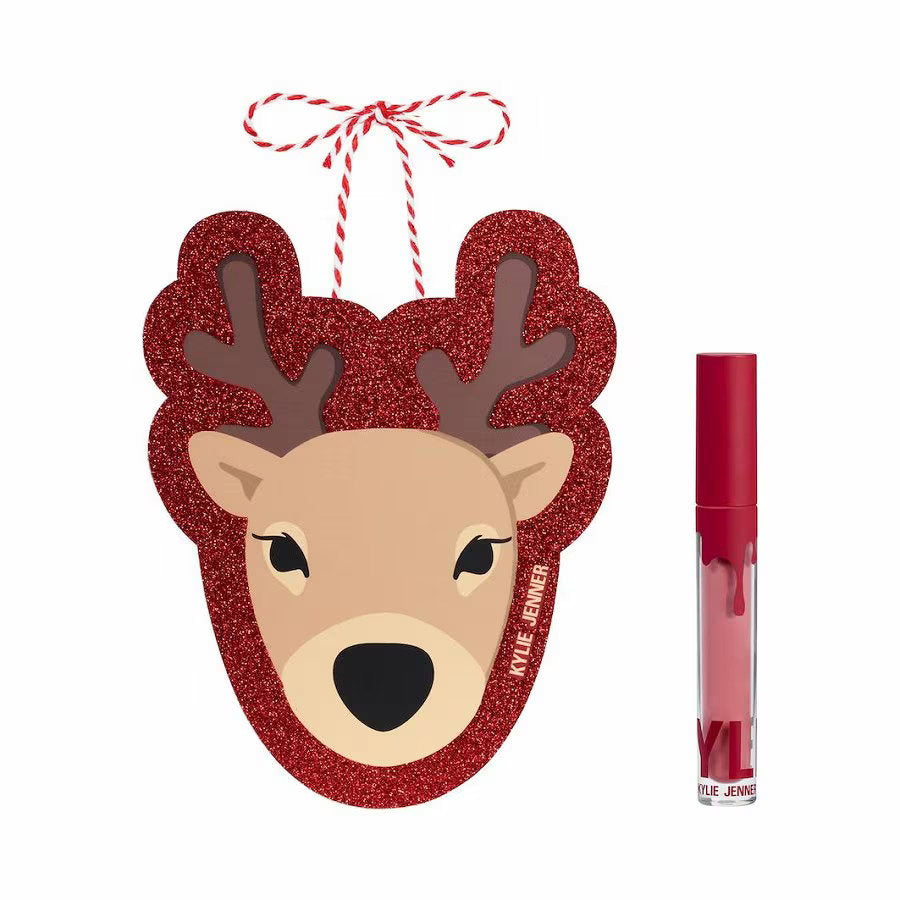 Set Kylie Cosmetics: By Kylie, Liquid Lipstick, 808, 5 ml + By Kylie, Gift Sticker