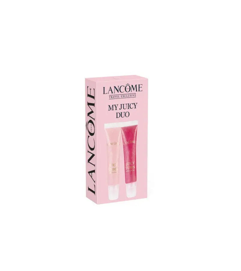 Set Lancome Juicy Tubes luciu de buze 07 Magic Spell si 05 Marshmallow Electro, 2 x 10 ml Lancome