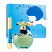 Set Nina Ricci: Luna apa de toaleta 80 ml + Jumbo Lipstick Matte ruj 2.5 g