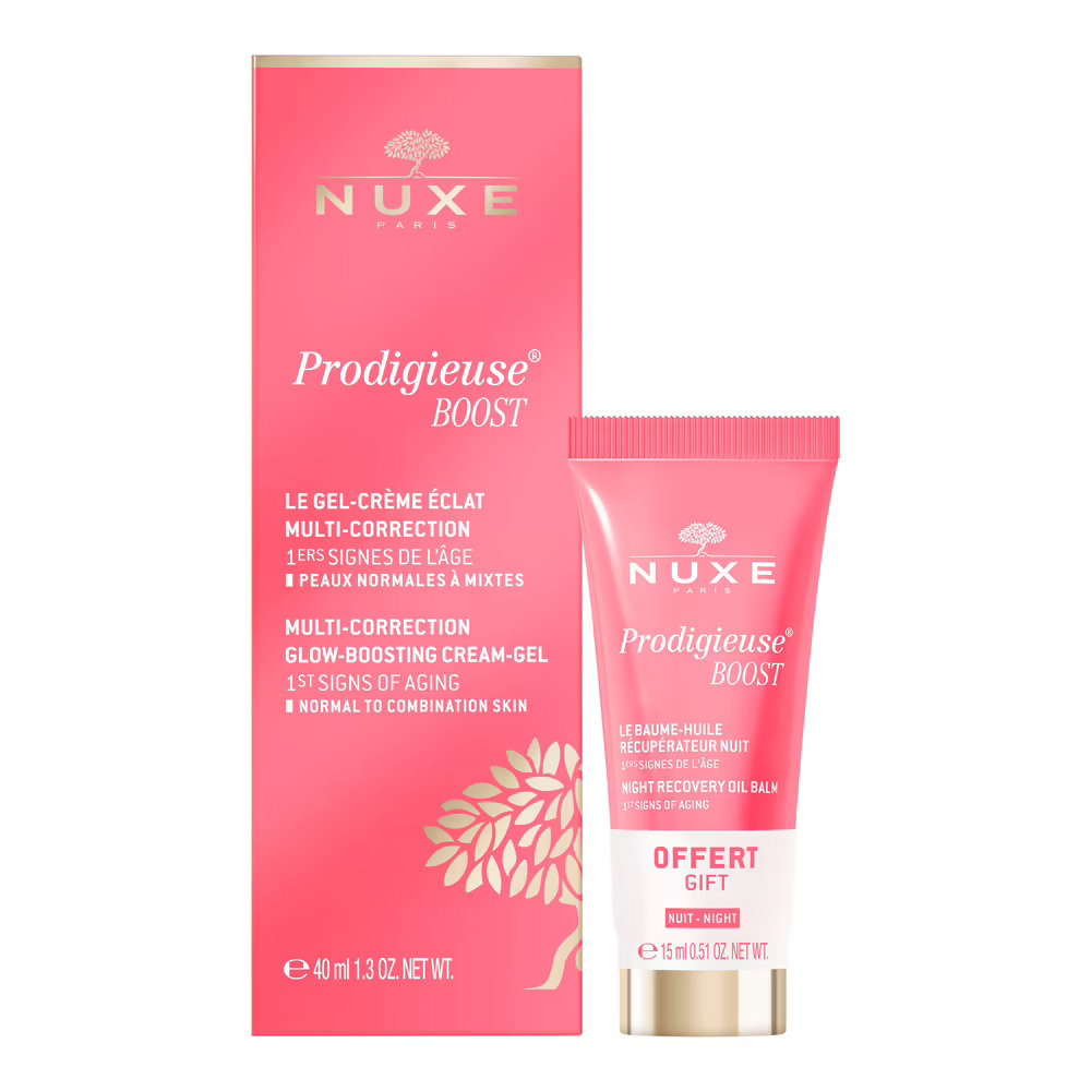 Set Nuxe Creme Prodigieuse Boost balsam si crema-gel
