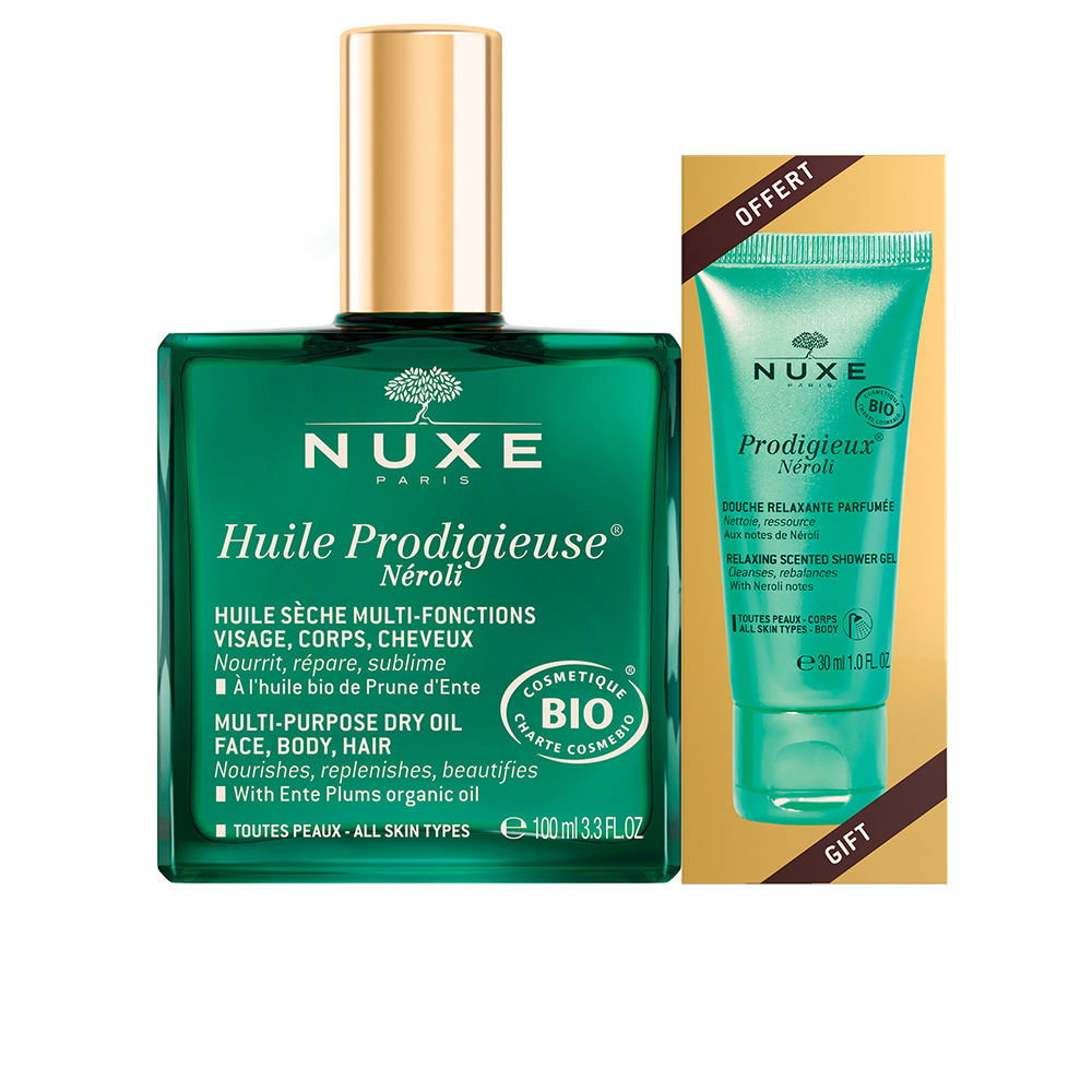 Set Nuxe Huile Prodigieuse Neroli 100 ml si gel de dus 30 ml