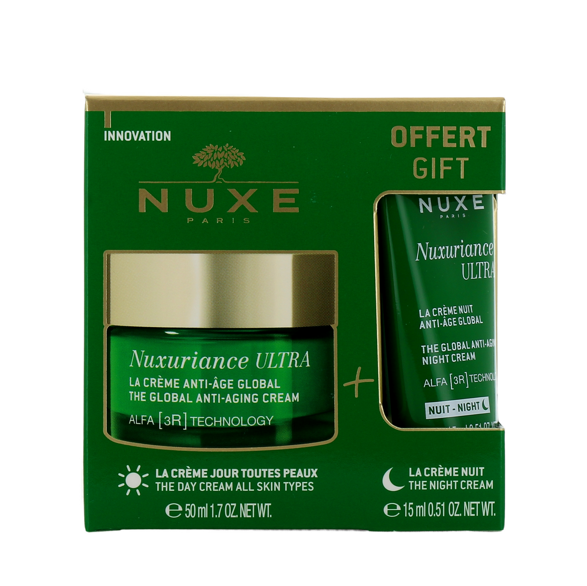 Set Nuxe Nuxuriance Ultra crema de zi si de noapte