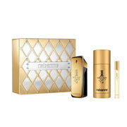 Set Paco Rabanne 1 Million: apa de toaleta 100 ml + apa de toaleta 10 ml + deodorant spray 150 ml