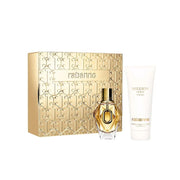 Set Paco Rabanne Million Gold: apa de parfum reincarcabil 50 ml + lotiune de corp 100 ml