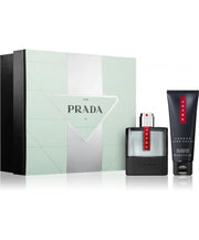 Set Prada Luna Rossa Carbon Eau de Toilette pentru barbati 50 ml si gel de dus 75 ml Prada
