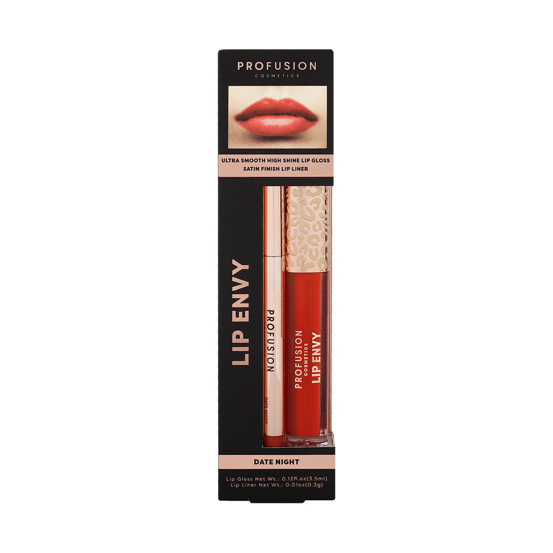 Set Profusion Lip Envy Date Night luciu si creion de buze