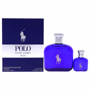 Set Ralph Lauren Polo Blue: apa de toaleta 125 ml + miniatura 15 ml