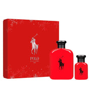 Set Ralph Lauren Polo Red: apa de toaleta 125 ml + miniatura 15 ml