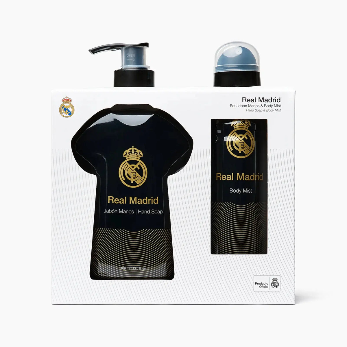 Set Real Madrid sapun lichid si spray parfumat Real Madrid