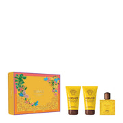 Set trio Versace Eros Energy apa de parfum 50 ml, gel de dus si balsam