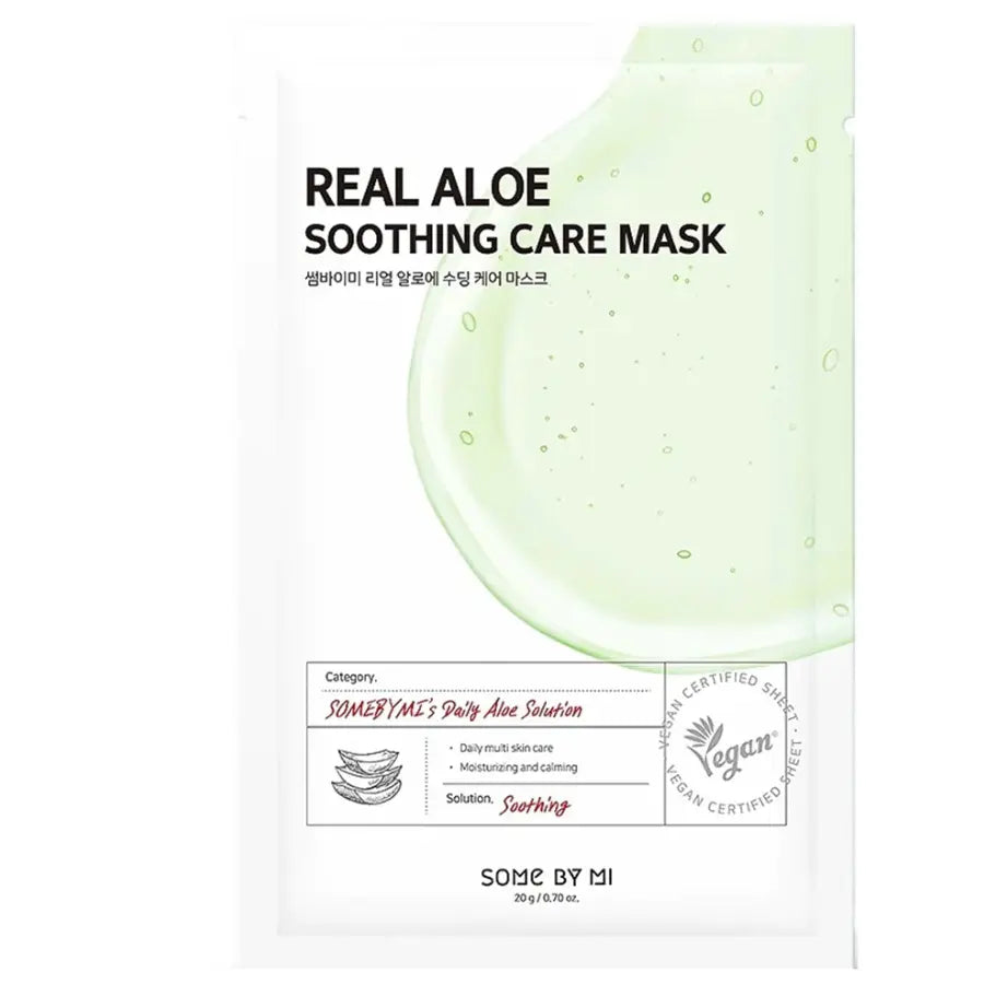 Some By Mi Real Aloe Masca servetel calmanta, 20 g Some By Mi