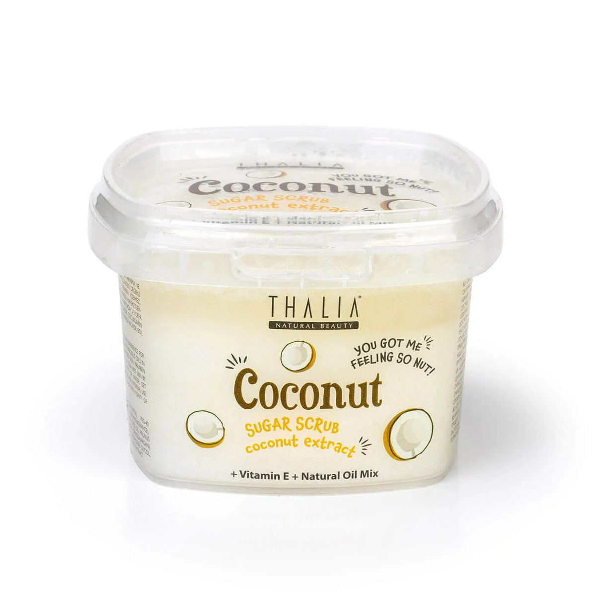 Thalia Natural Beauty exfoliant de corp cu cocos, 300 ml