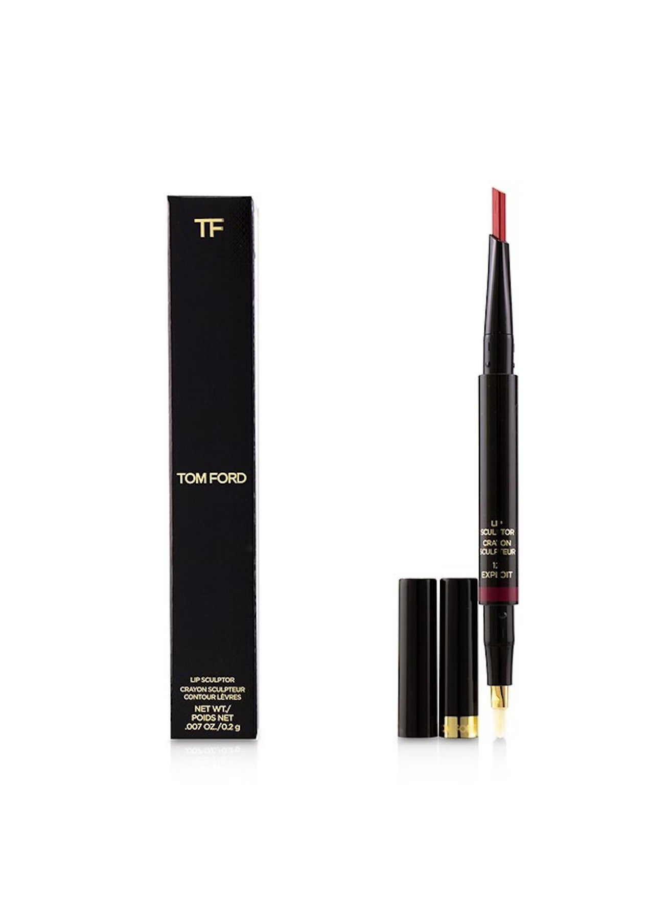 Tom Ford, Lip Sculptor, Cu două capete, Creion de buze, 12, Exploata, 0.2 g
