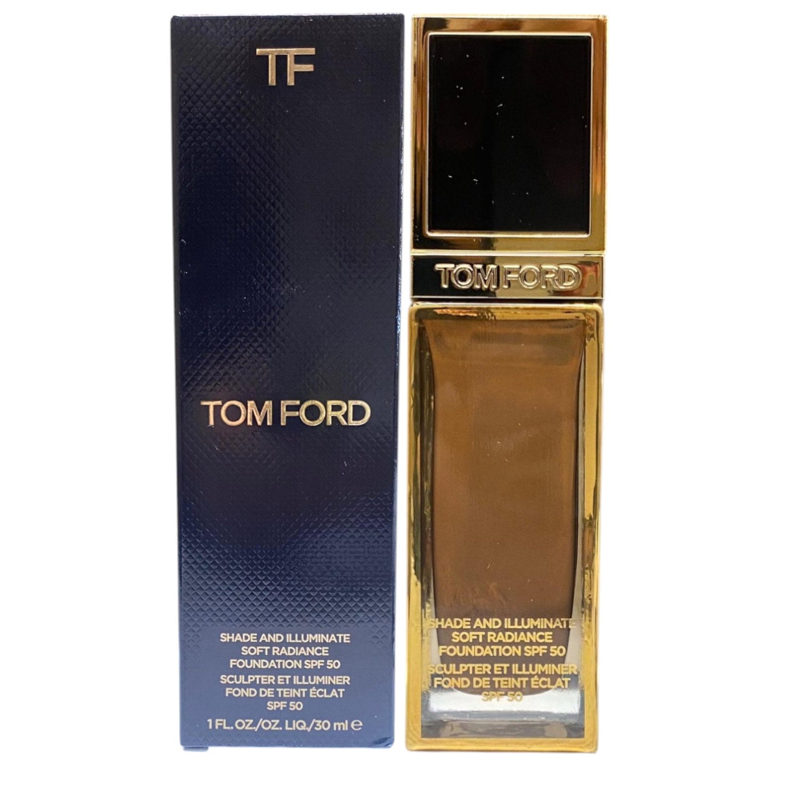 Tom Ford, Shade&Illuminate, Fond de ten lichid, 11,5, Ton auriu cald și profund, 30 ml