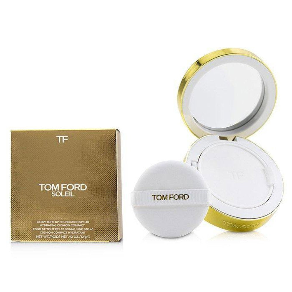 Tom Ford, Soleil Glow Tone Up, Fundație compactă, 2.0, Buff, SPF 40, Reumplere, 12 g