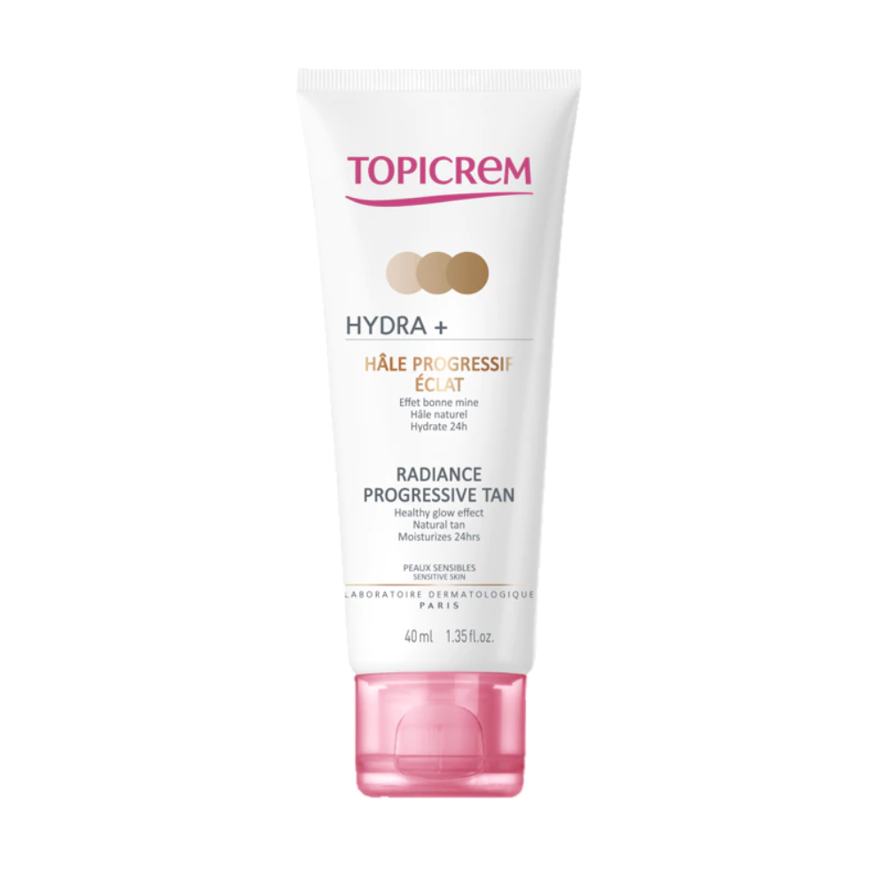 Topicrem Hydra+ crema autobronzanta pentru fata, 40 ml