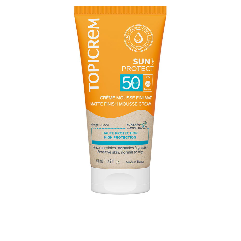 Topicrem Sun Protect spuma cu protectie solara SPF 50, 50 ml