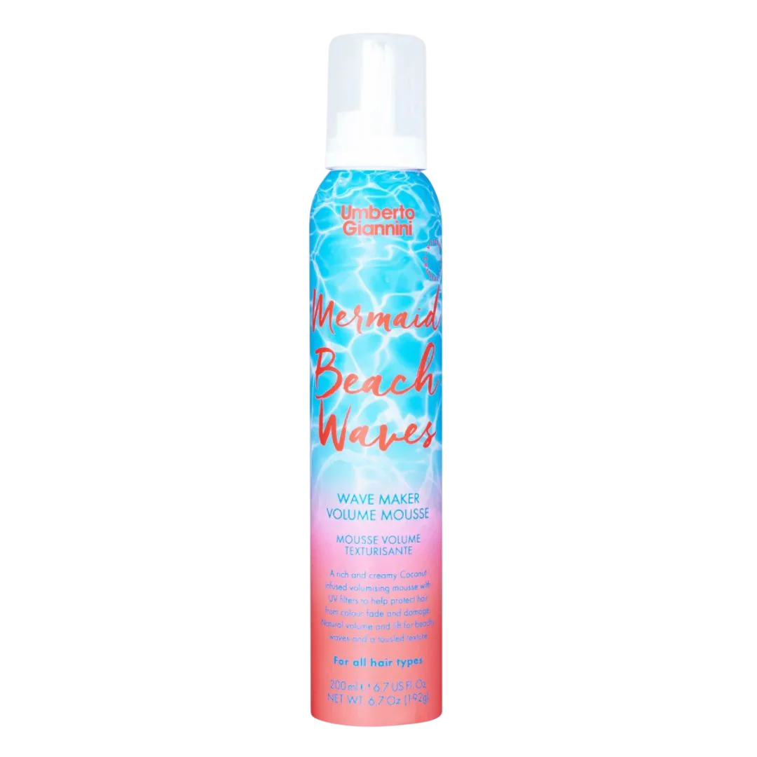Umberto Giannini Mermaid Beach Waves spuma de par volum, 200 ml