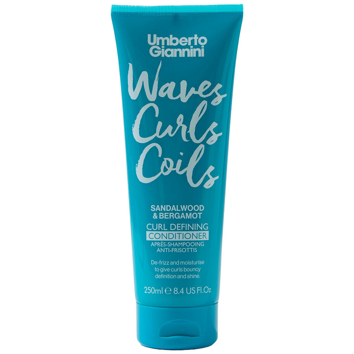 Umberto Giannini Waves Curls Coils balsam hidratant, 250 ml