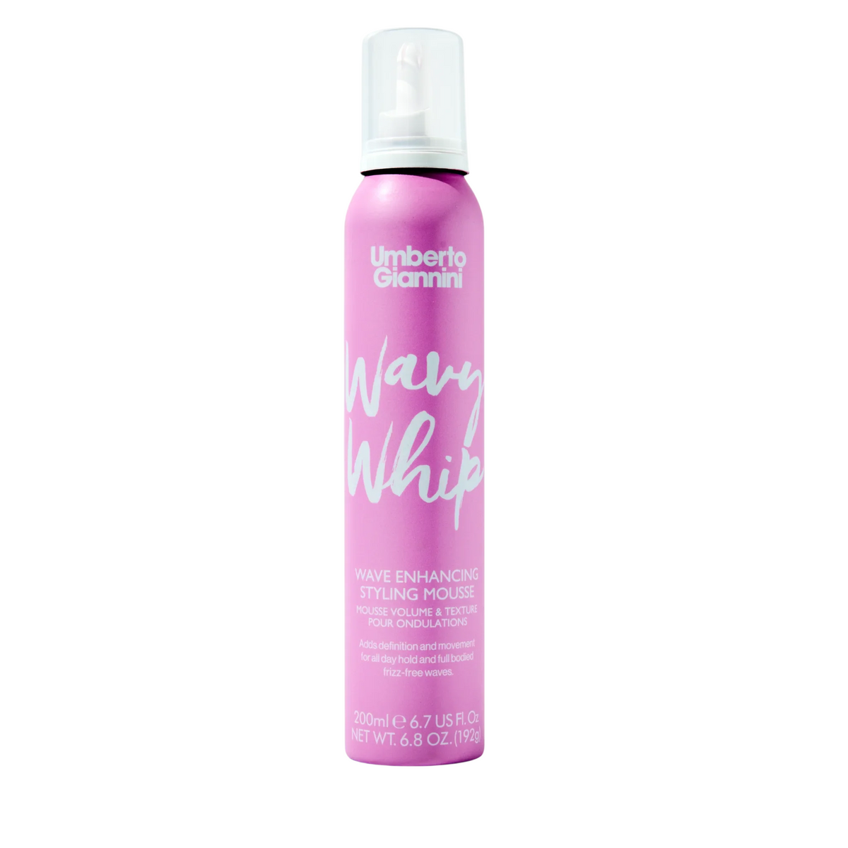 Umberto Giannini Wavy Whip spuma de par pentru volum, 200 ml