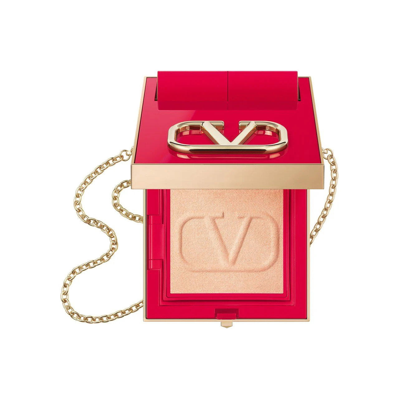 Valentino, Go-Clutch, Strălucire, Pudră compactă, 03, Mediu, 4.2 g