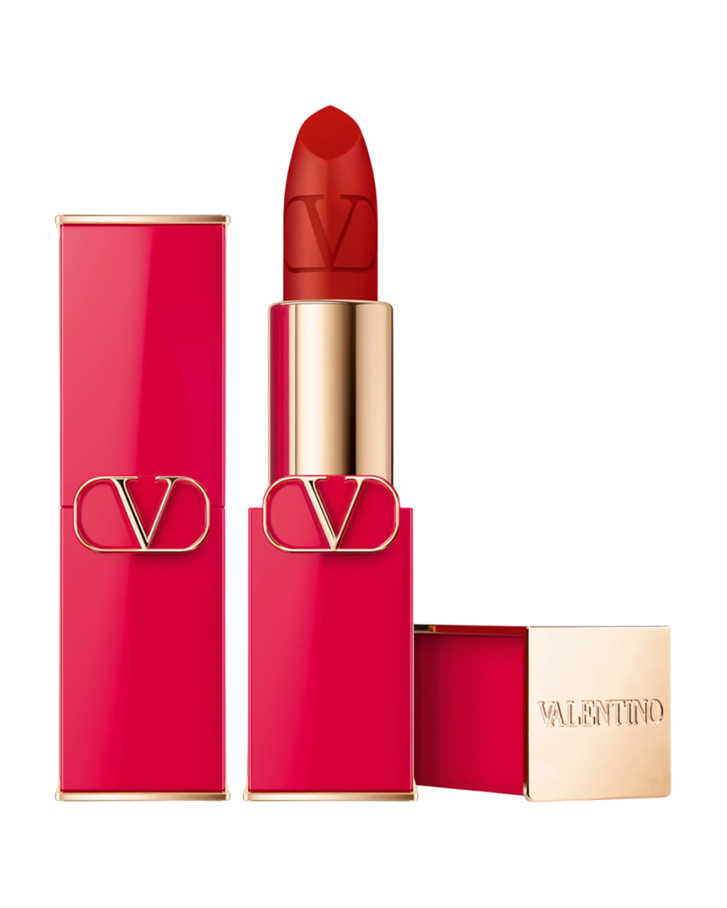 Valentino, Rosso, Mat, Ruj cremos, 219A, Reincărcabilă, 3.5 g