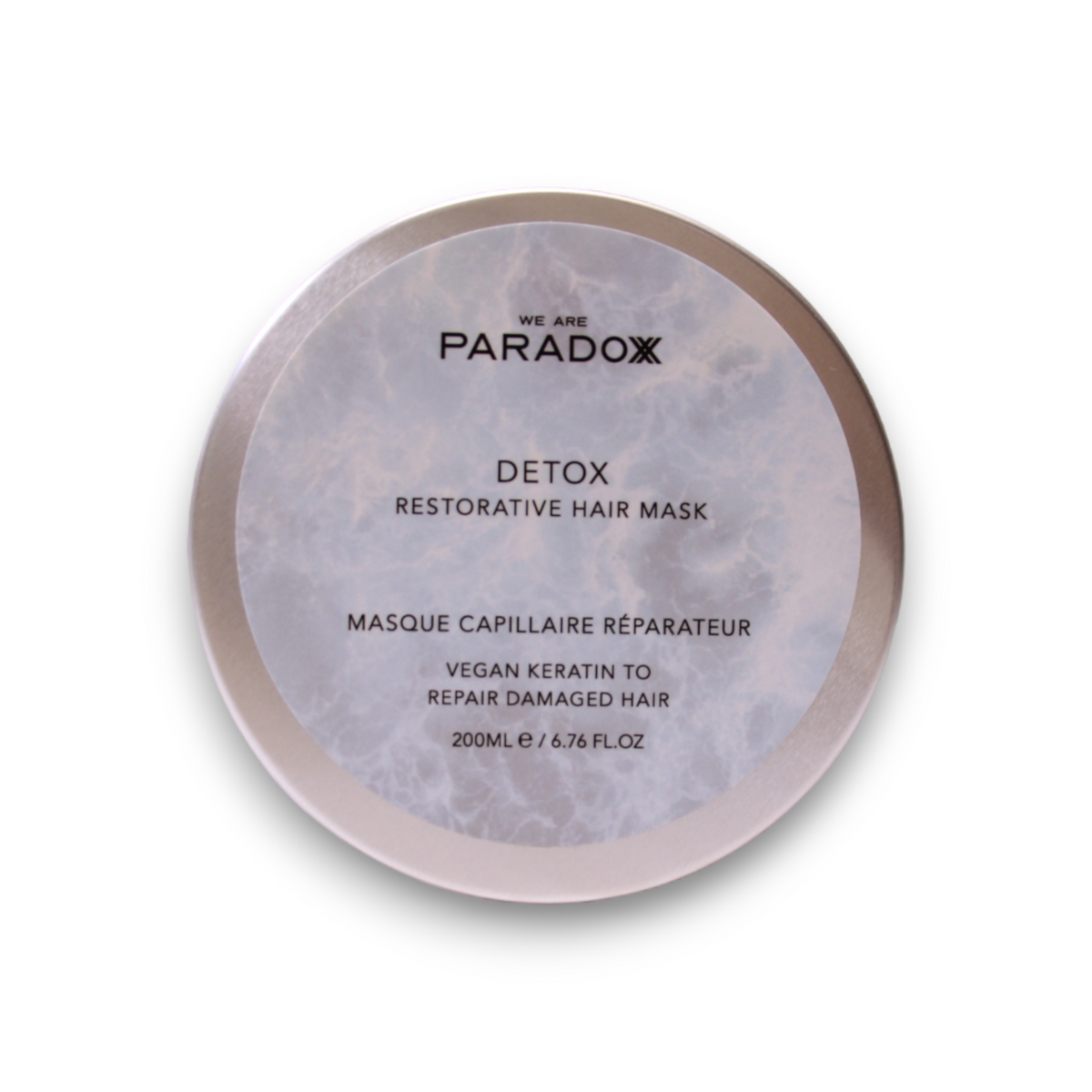 We are Paradoxx Detox masca de par cu cheratina vegana, 200 ml