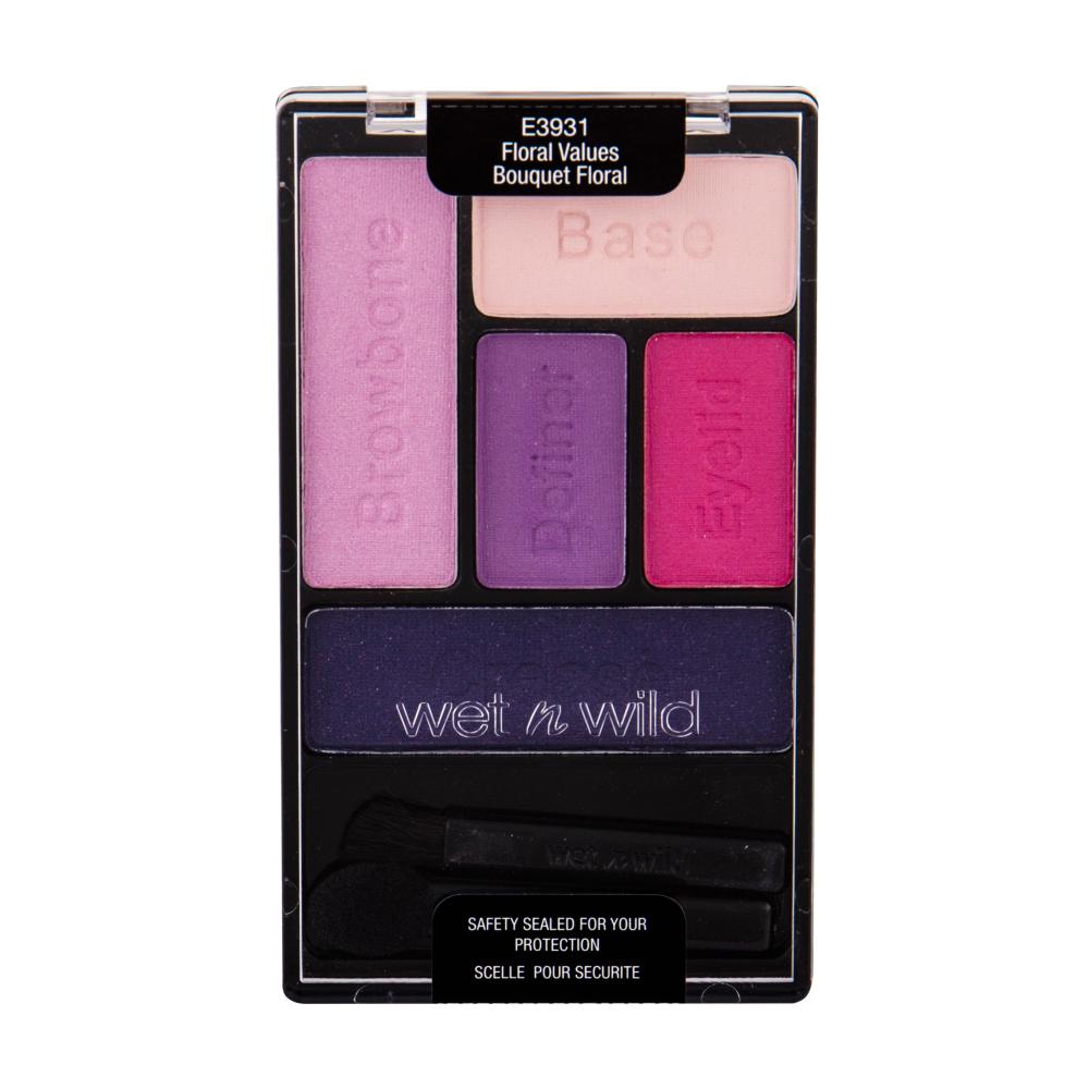 Wet n Wild Color Icon paleta farduri E3931 Floral Values, 6 g