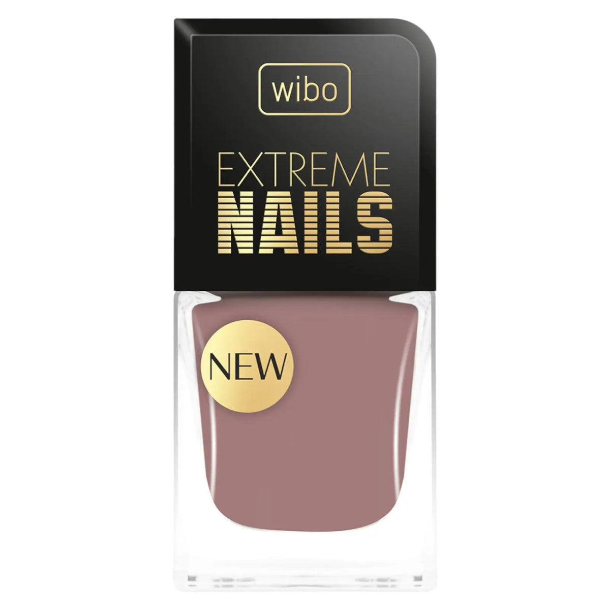 Wibo, Extreme, Full-Coverage, Nail Polish, 550, Dark Beige, 8.5 ml Wibo