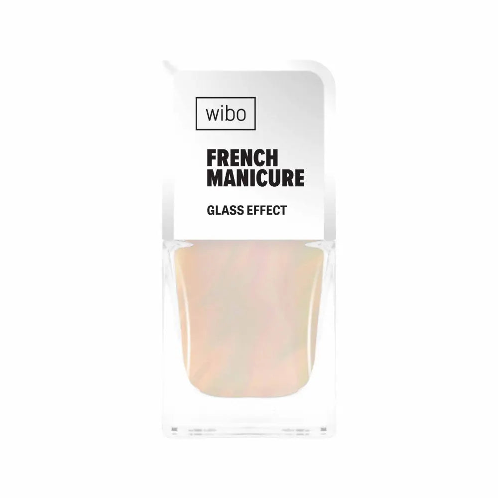 Wibo, French Manicure, Glass Effect, Nail Polish, 10, 8.5 ml Wibo
