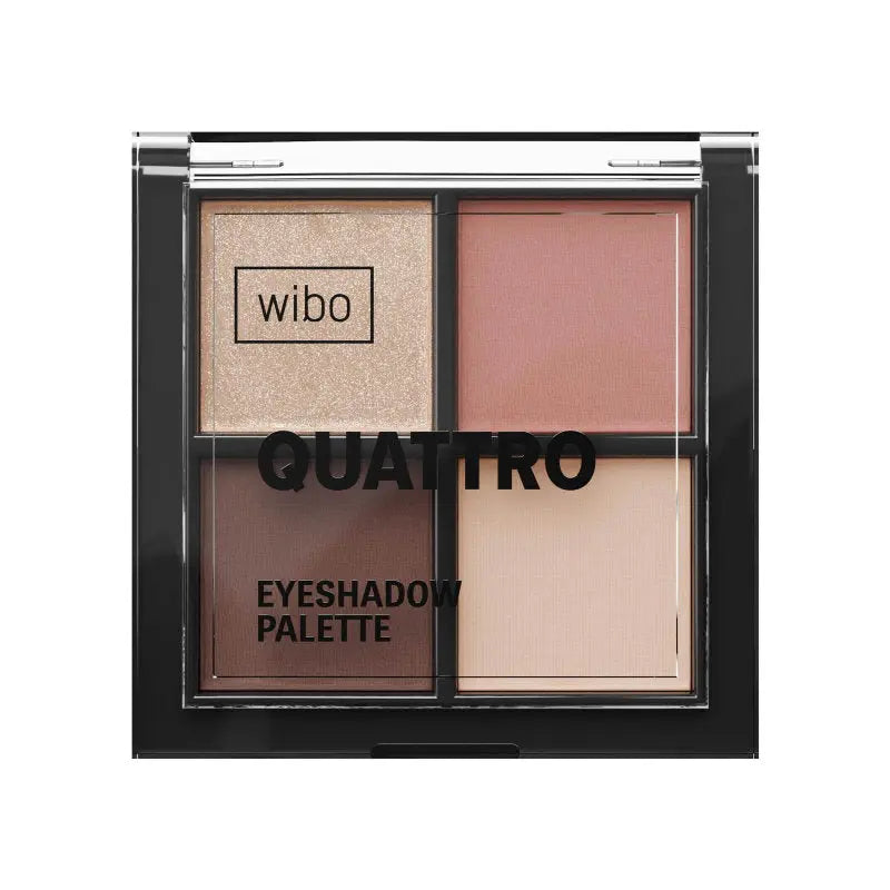 Wibo Quattro paleta de farduri de pleoape 01, 6 g Wibo