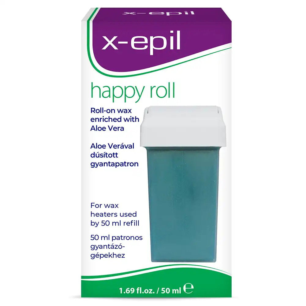 X-Epil Happy Roll ceara depilatoare cu aloe vera, 50 ml