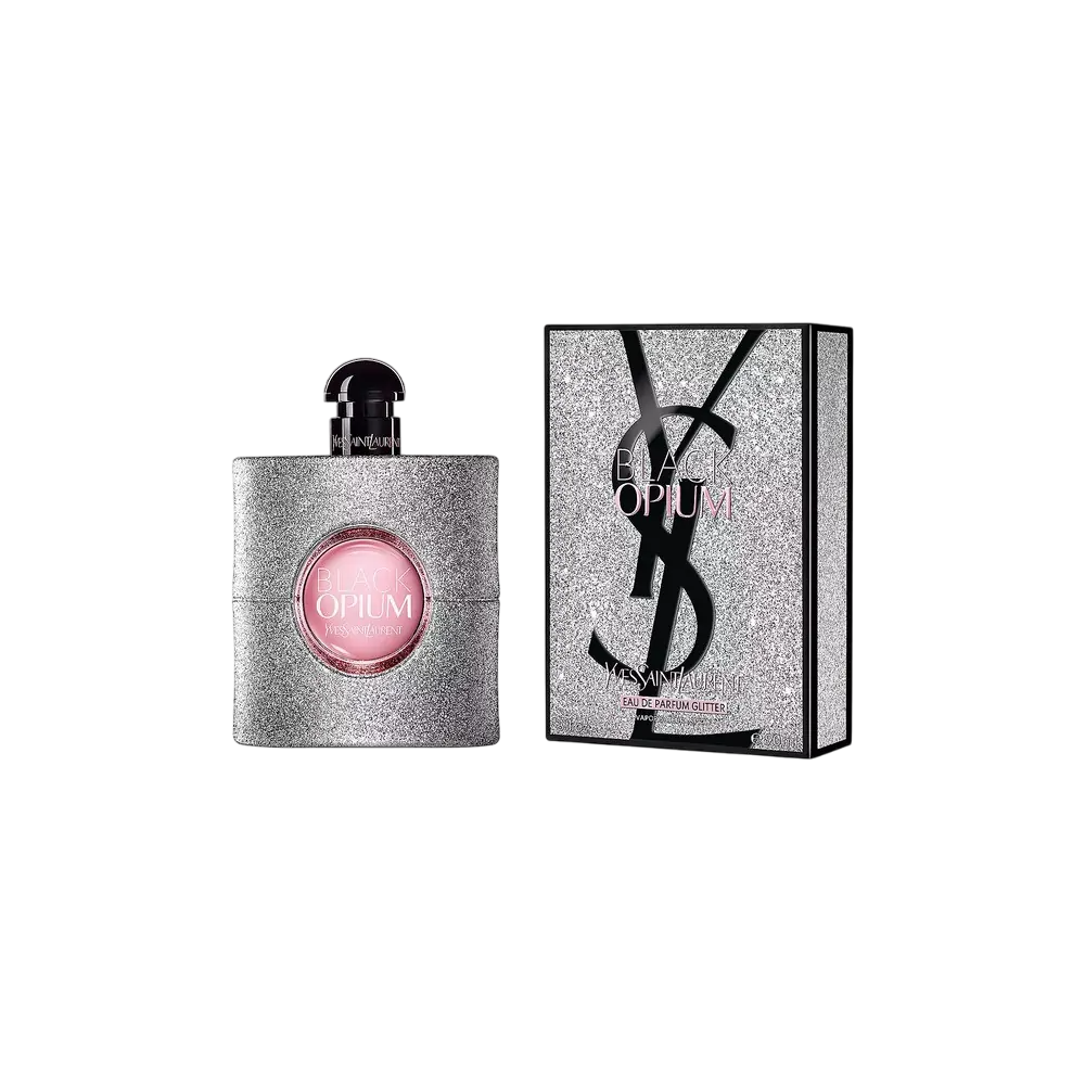 Yves Saint Laurent, Black Opium Glitter, Apă de parfum, Pentru femei, 90 ml