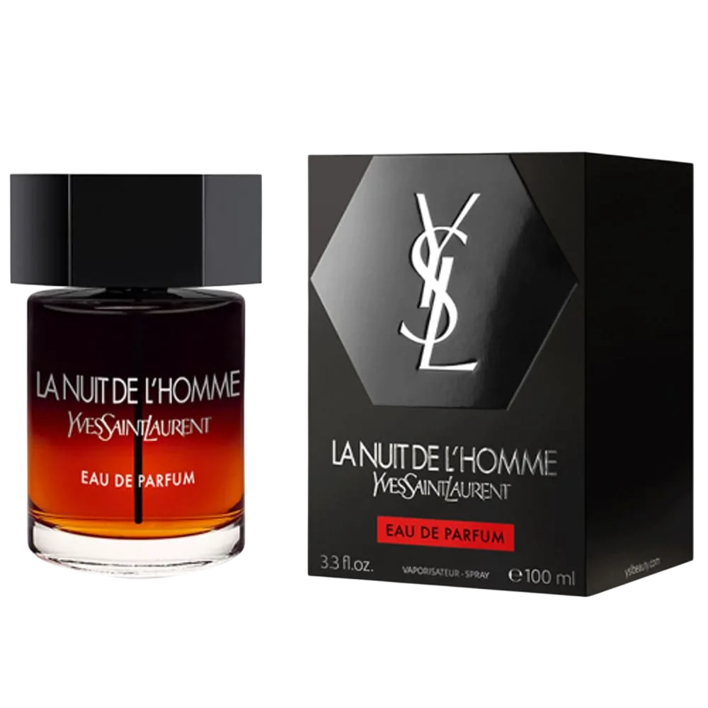 Yves Saint Laurent, La Nuit De  L'Homme, Apă de parfum, Pentru bărbați, 100 ml