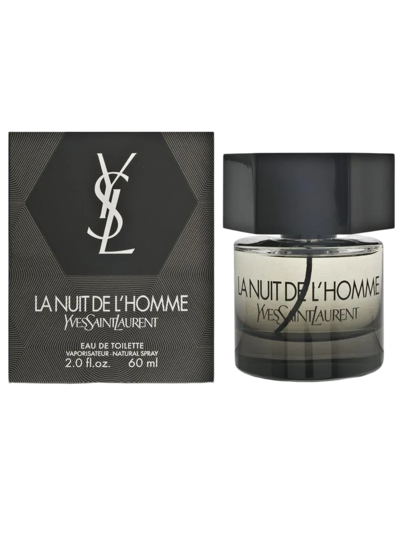 Yves Saint Laurent, La Nuit De L'Homme, Apă de toaletă, Pentru bărbați, 60 ml